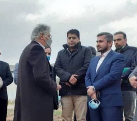 بازدید معاون امور حقوقی، مجلس و استان های وزارت ورزش و جوانان از پروژه های ورزشی خرم آباد