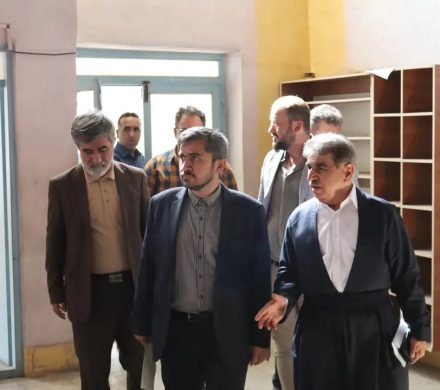 بازدید معاون وزیر ورزش و جوانان از اماکن ورزشی بوکان